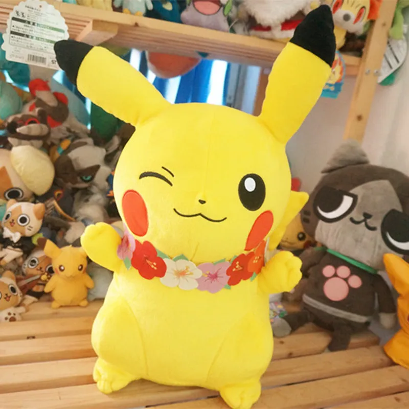 

Pokemon 50CM Pikachu Plush Toys High Quality Cute Anime Plush Toys Children's Gift Toy Kids Cartoon Peluche Pikachu Plush Doll