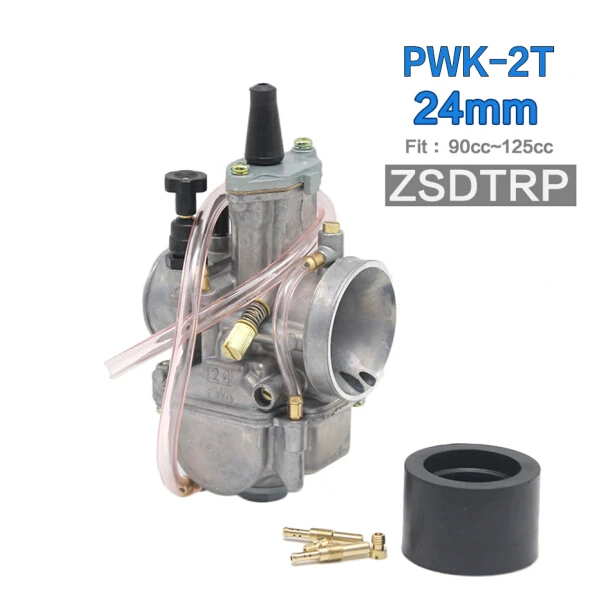 24MM ZS MOTOS двигатель 2 T PWK КАРБЮРАТОР 2 T двигатель 21 24 26 28 30 32 34 мм карбюратор для Honda Yamaha гоночный мотор ATV - Цвет: 24MM