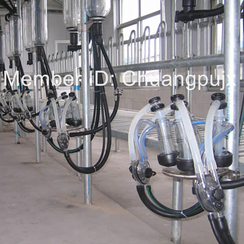 Полностью автоматический стеклянный доильный измеритель молока в елочку для