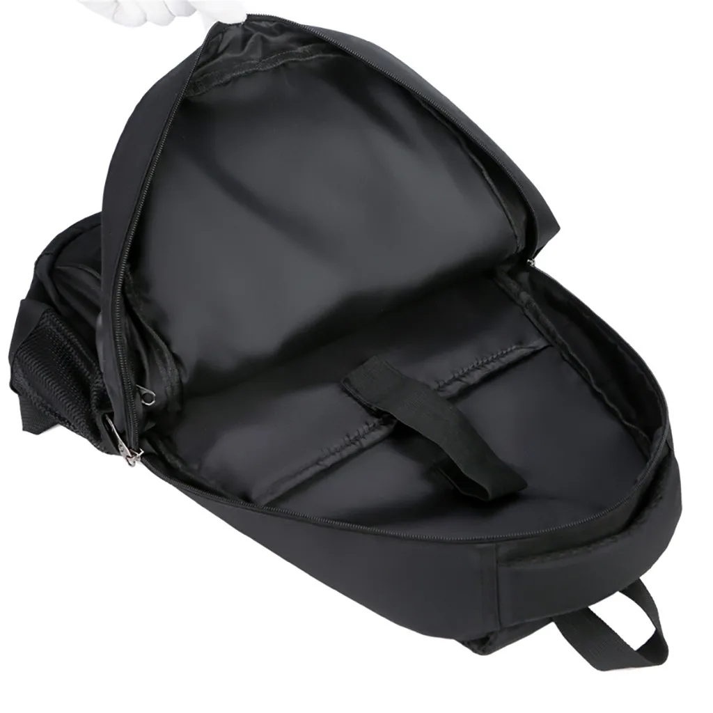 Fashion man laptop backpack Men's New Business Backpack Computer Bag Travel Backpack Clamshell Multifunctional#EX
