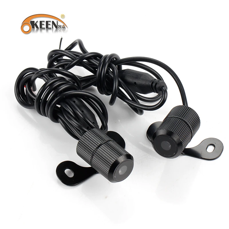 OKEEN автомобиль белый/синий led Добро пожаловать Дверь вежливость свет с проектором