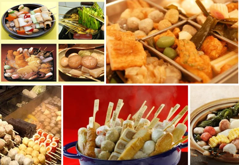 Толстая и прочная напольная жарочная плита Oden Teppanyaki с двумя функциями