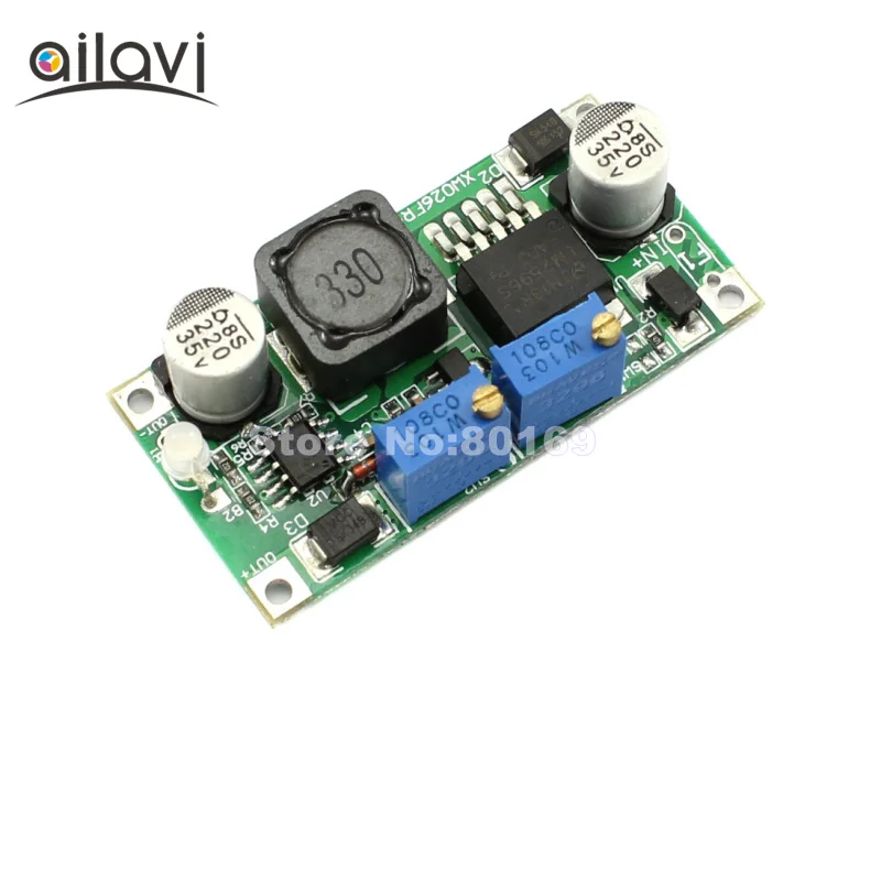 Модуль источника питания постоянного тока 7-35 В до 1 25-30 в 3A LM2596S