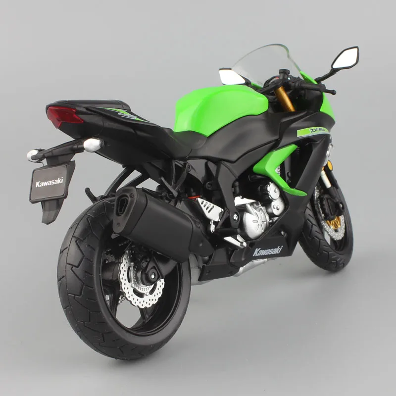 1:12 Масштаб Мини Кавасаки ниндзя ZX-6R спортивный велосипед металлический мотоцикл литье под давлением Спортивная шоссейная Модель Коллекция автомобилей игрушка для детей