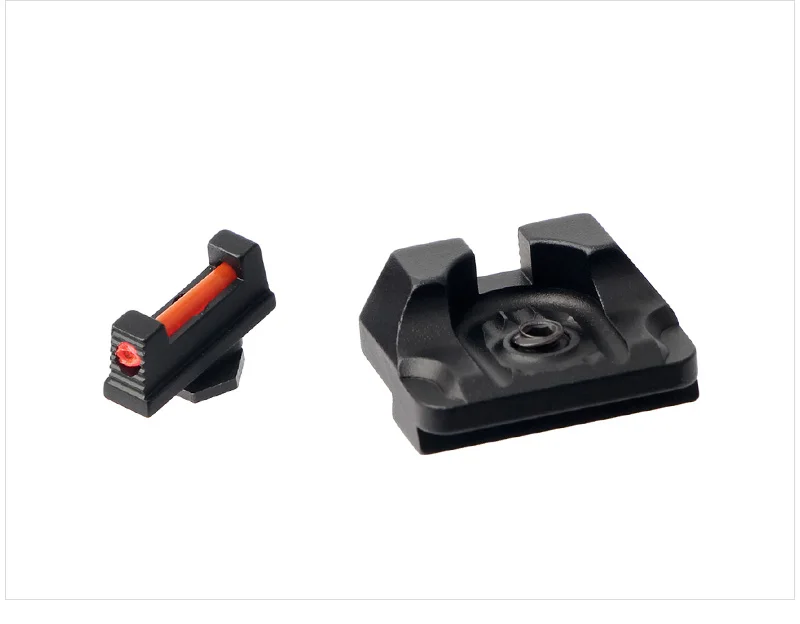 Тактический оптоволоконный передний прицел/задний боевой прицел Glock v3 для Glock 17 19 20 21 22 23 24. Ручное огнестрельное оружие Книги о военной технике