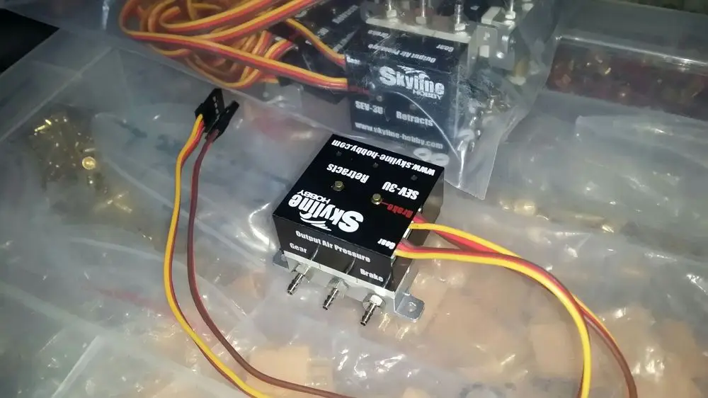 Электрический клапан 3 в 1 утягивающий тормоз для пневматического редуктора