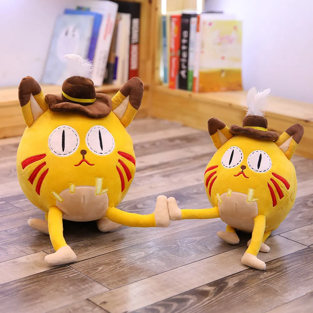 Горячая игра идентичность V г-н борода последователь Pet Оранжевый кот Neko Косплей Плюшевые игрушки куклы 30 см