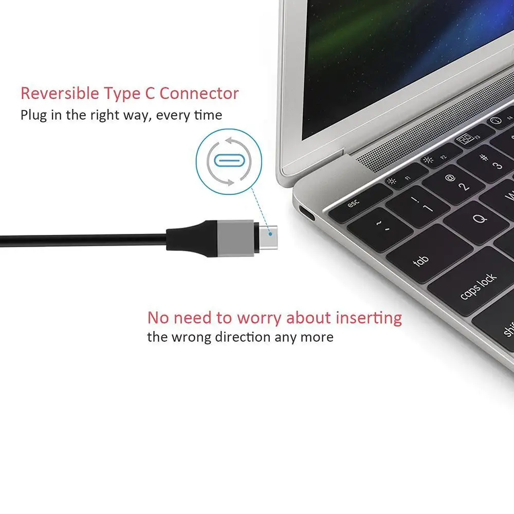 USB C HDMI кабель адаптер Type к шнур поддержка 4K для нового Macbook аудио выход мобильного