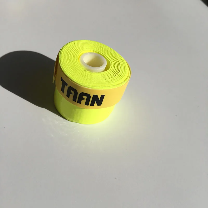 neon green 5 шт ТААН противоскользящие овергрипы для теннисной ракетки липкие на ощупь плоские ручки для бадминтона впитывающие пот обертывания краны - Цвет: neon green