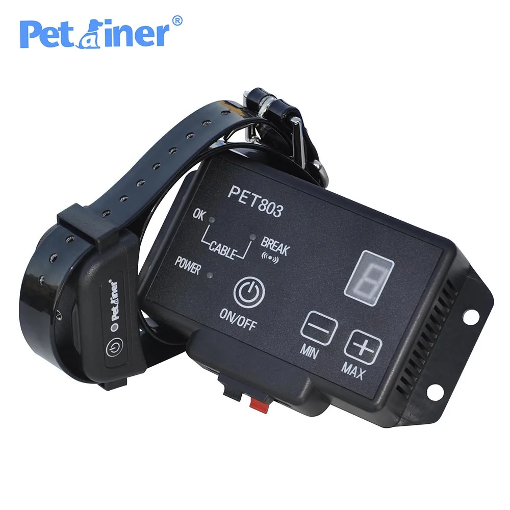 Petrainer 803 1 Беспроводная электрическая ограда для собак безопасная домашних