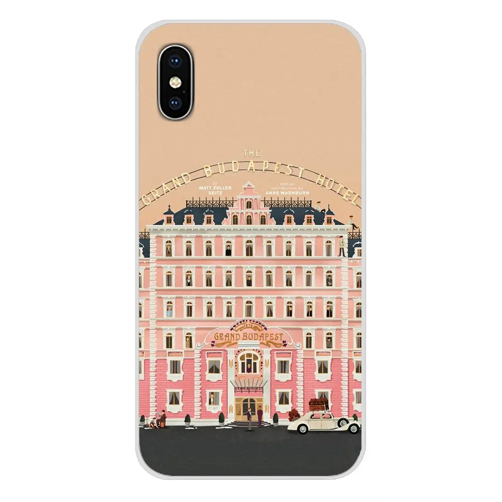 Красивый силиконовый чехол Grand Budapest hotel для Apple iPhone X XR XS MAX 4 4S 5 5S 5C SE 6 6S 7 8 Plus ipod touch |