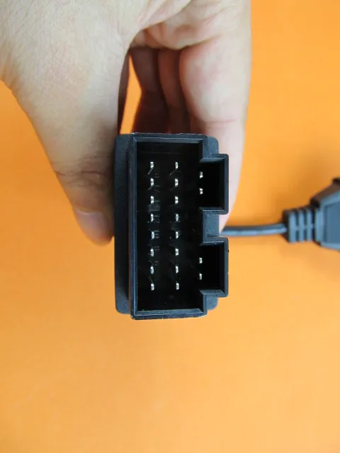 Диагностический адаптер obd2 для kia 20 pin obd 16 контактный гнездовой кабель 20pin|diagnostic