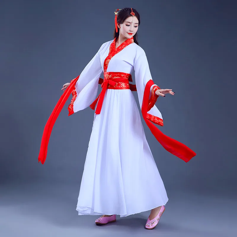 Новинка 2019 Национальный костюм ханьфу Древний китайский для косплея женская