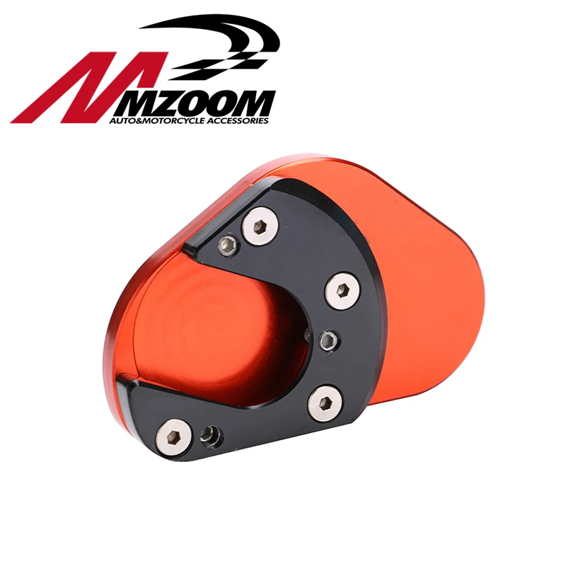 Мотоцикл CNC алюминиевая ножная боковая подставка удлинитель опорная пластина