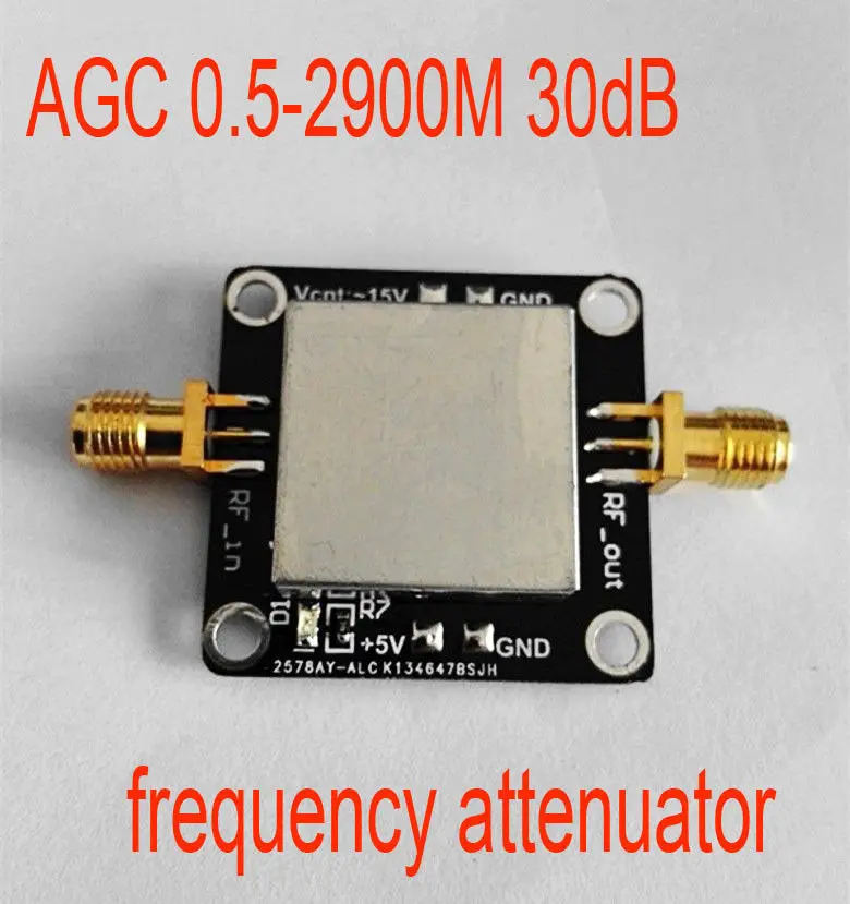 ALC/AGC 0 5 2900 м 30 дБ радиочастотный аттенюатор для усилителя мощности fr|Интегральные