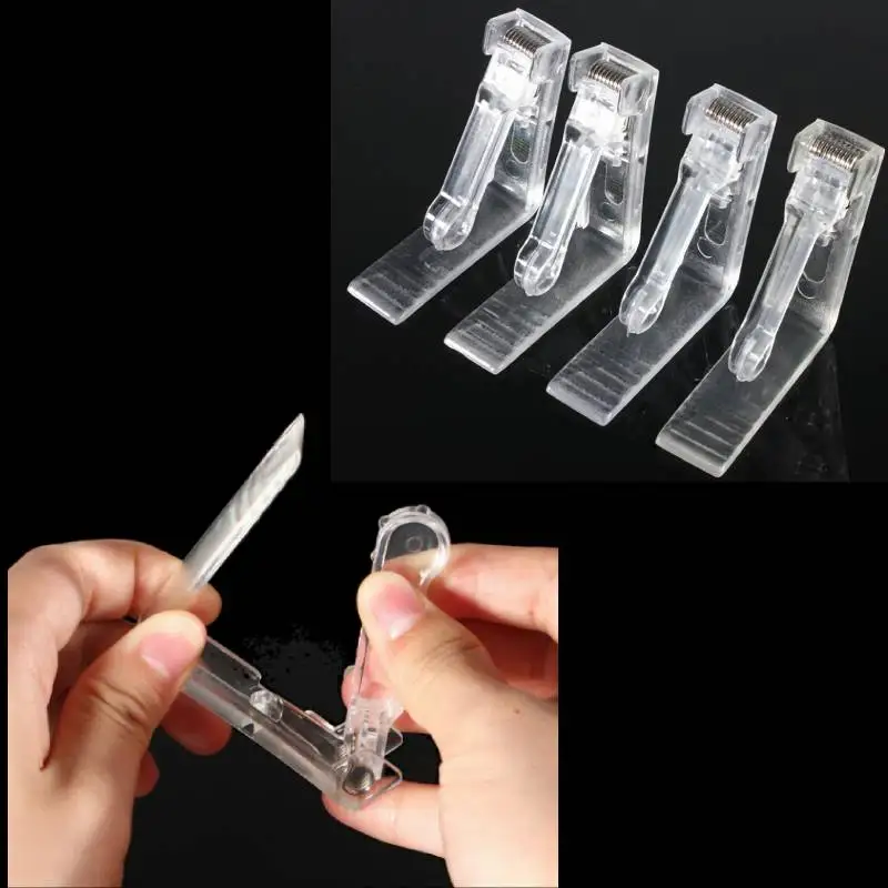 4 шт. прочные зажимы пластиковая прозрачная скатерть покрытие стола Держатель