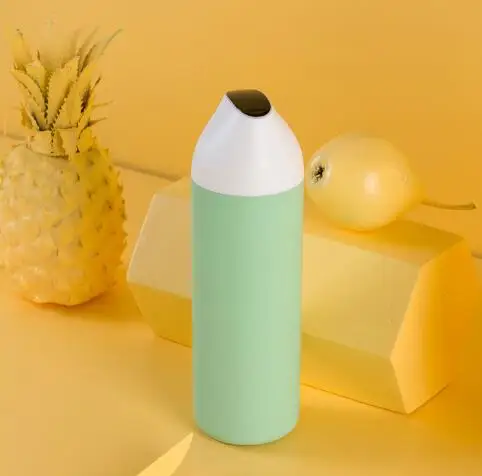 green CC cup Xiaomi CC+ умная Термокружка с вакуумной изоляцией, кружка для путешествий, поцелуй, поцелуй, рыба, термосы, OLED, термос с дисплеем температуры - Цвет: green CC cup