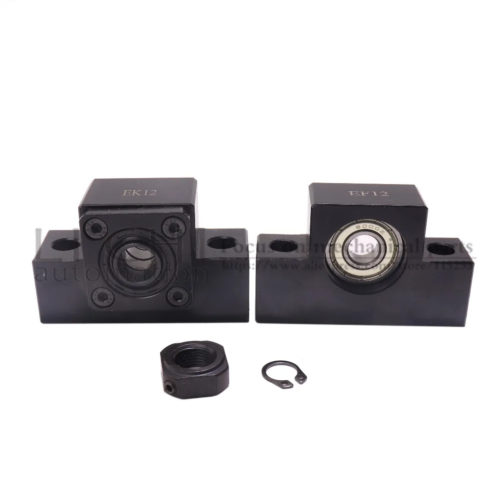 Новый опорный блок EK8 EK10 EK12 EK15 EK20 EF8 EF10 EF12 EF15 EF20 для шарового винта SFU1605 SFU1204 SFU2005