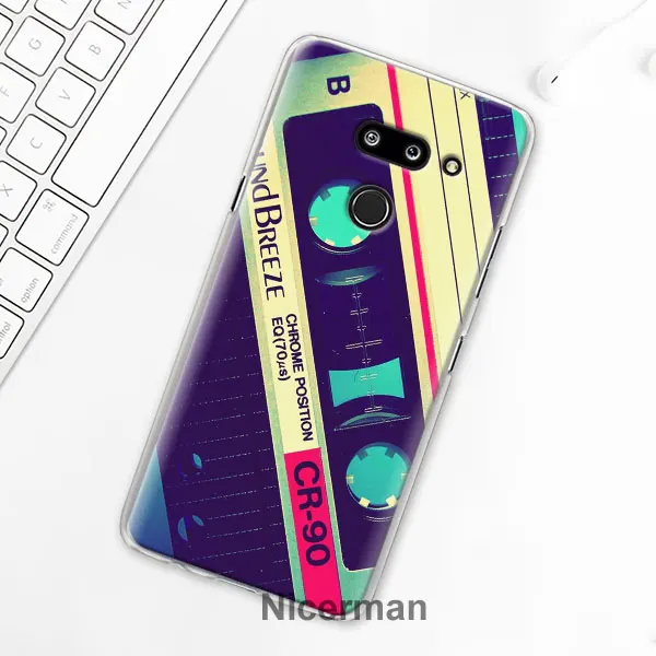 09 Чехол для телефона LG G6 G7 Plus G8 ThinQ V40 V50 ThinQ Жесткий Чехол для ПК Классическая старая кассета чехол Coque Capa - Цвет: 09