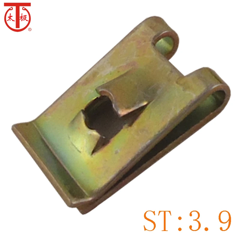 (ST3.9) QC330 Пружинные режущие гайки (гайки типа u) стальные (Q397) 100 шт./лот |