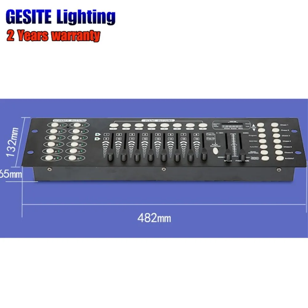 192 DMX сценическое освещение DJ оборудование консоль для LED Par движущаяся головка