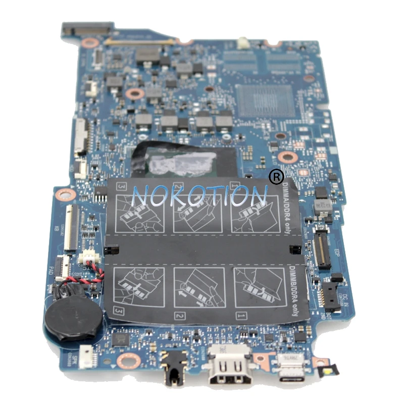 Nokotion 8X87Y 08X87Y CN для Dell original Vostro 5370 материнская плата ноутбука i5 8250U CPU DDR4|Материнские