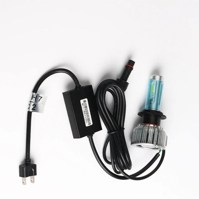 Автомобильный светильник Xenplus H4 H7 управление со смартфона RGB светодиодный