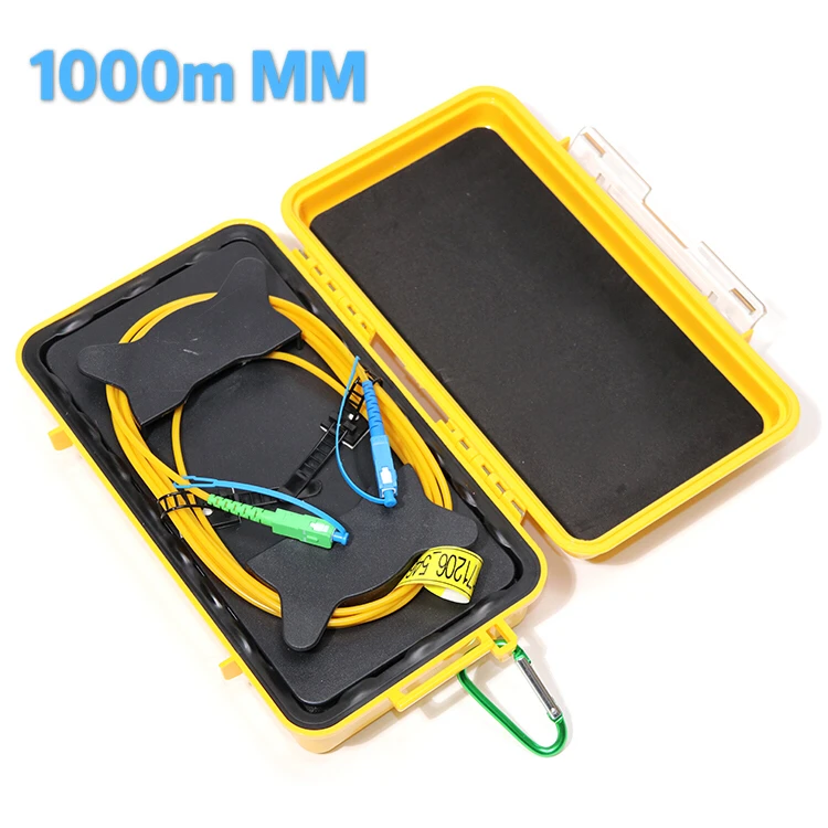 Komshine 1KM Multimode Fiber Optic OTDR Launch Cable Box/ Rings/OTDR Dead Zone Eliminator Multi Connectors for Choosing | Мобильные