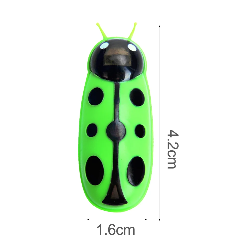 Интерактивная милая форма божьей коровки игрушки для кошек ходячие насекомые