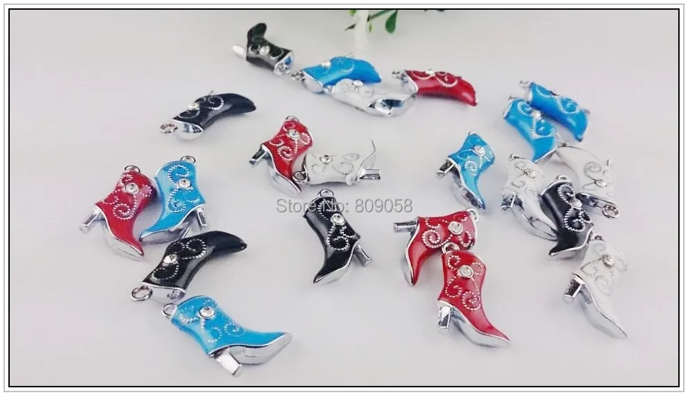 

Free Express Shipping !500pcs Zinc Alloy Metal Charms Pendant Boots, Trendy Metal Beads For Fancy Jewelry Necklace Bracelet DIY