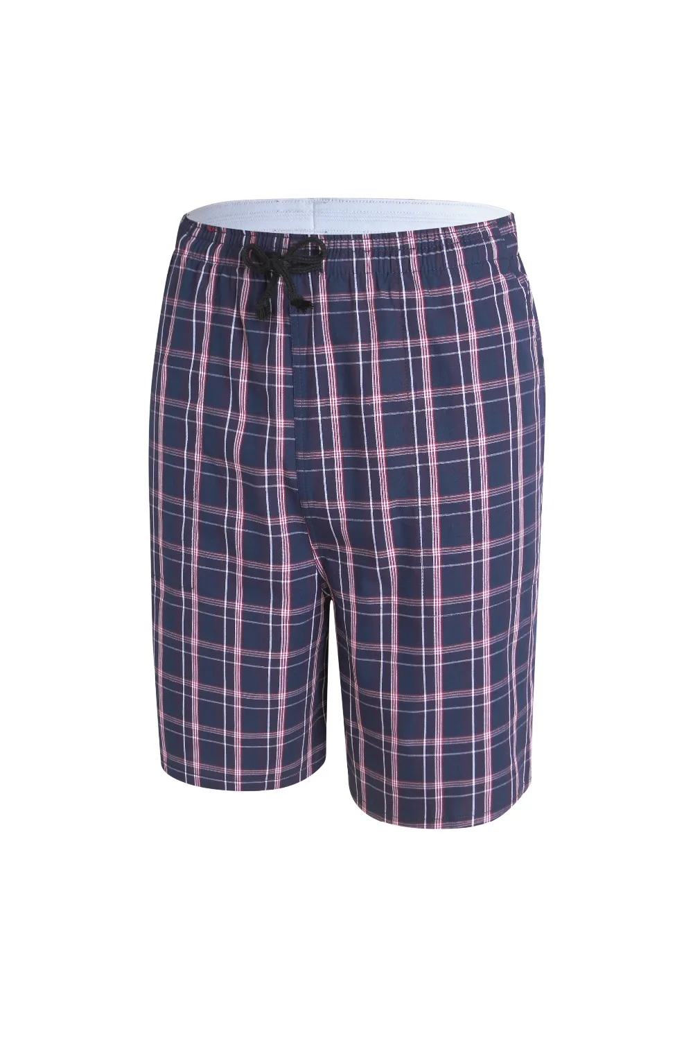 Мужские шорты 2017 летние модные мужские повседневные клетчатые хлопковые