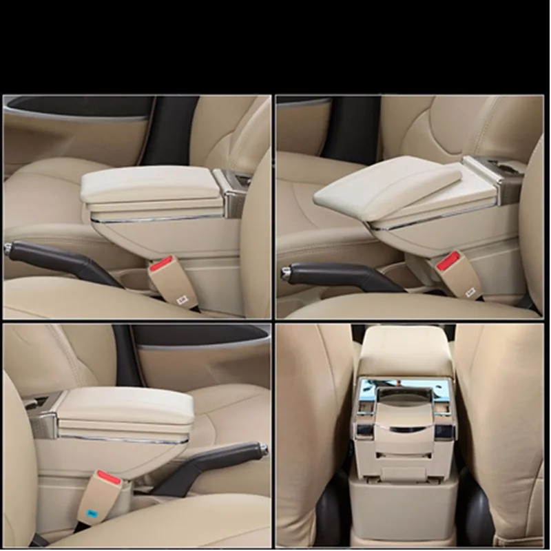 Armrest Box Central Console Arm Store Content Cup Holder Ashtray For Suzuki Alto 2008-2016 Interior Car Accessories Styling | Автомобили и