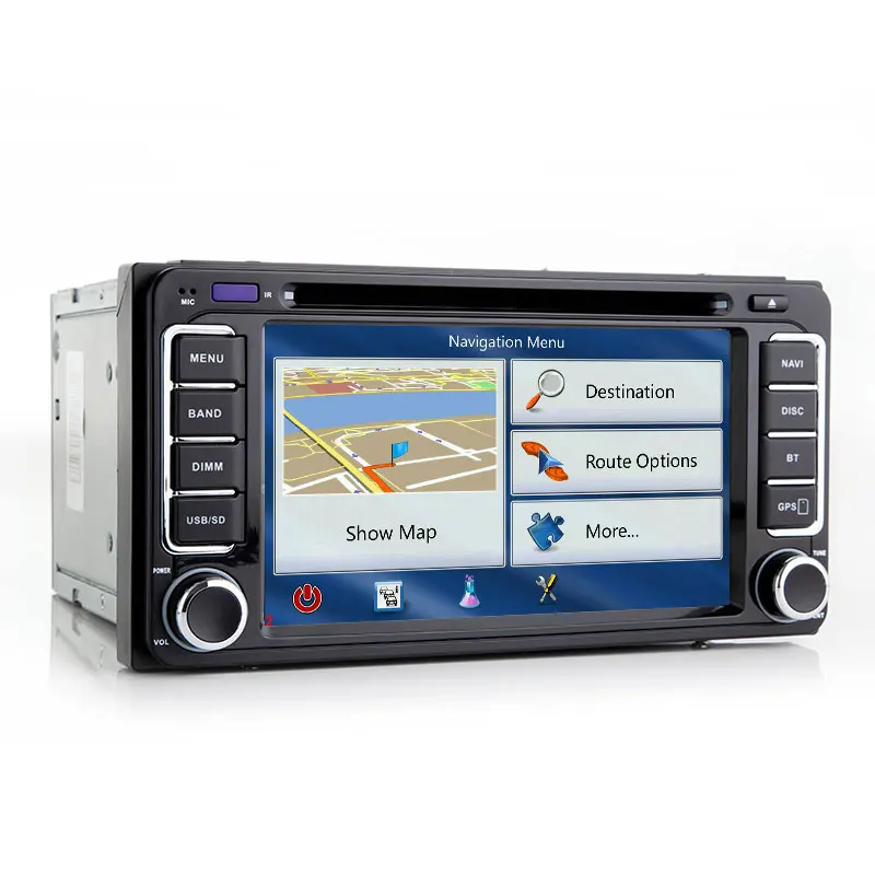 Авторадио на Android 9 0 встроенный GPS навигатор совместимый с Toyota Land Cruiser Prado 120 150 Rush