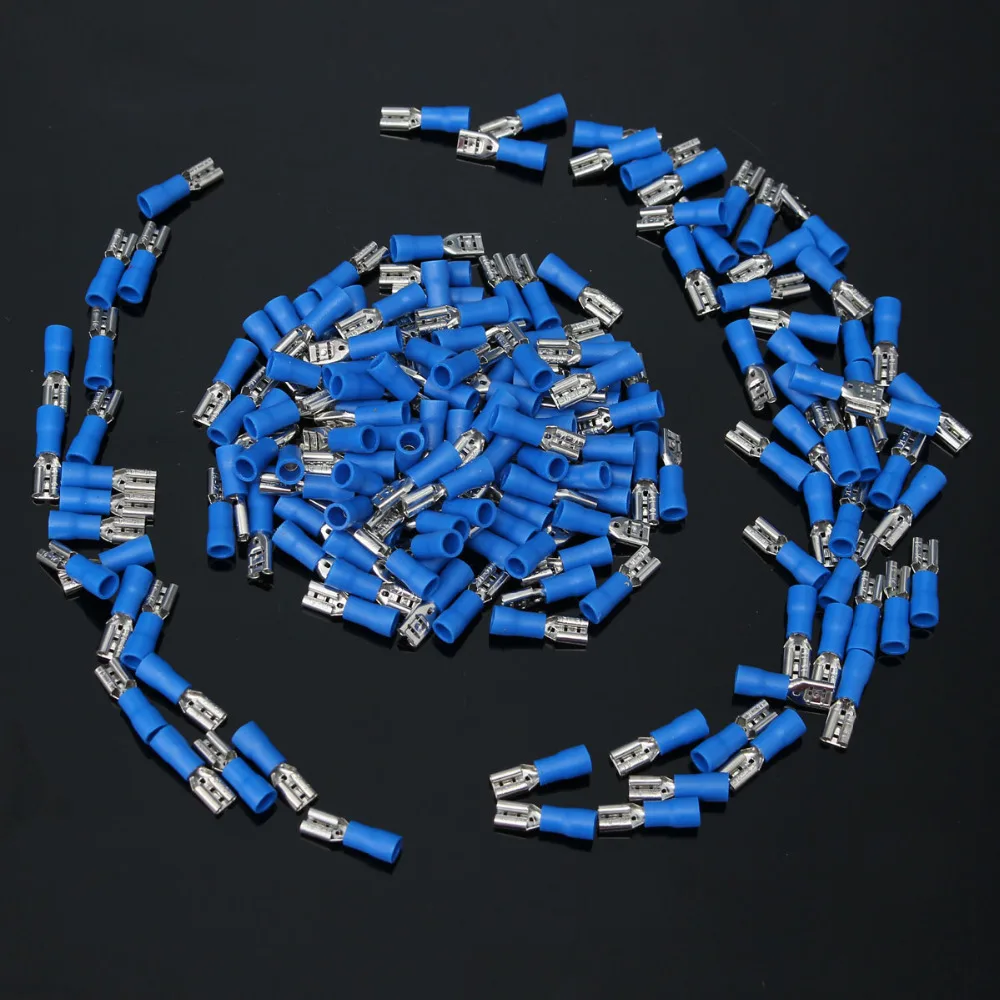 Новая высококачественная полуизолированная резиновая обжимная Клемма 4 8 мм/10 А с