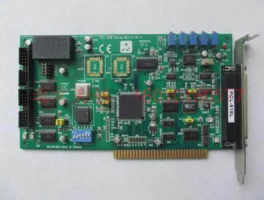 1 год гарантии прошел тест PCL 818L Серии C1 ISA Bus Multifunction DAS Card 818|Органайзеры для кабеля|