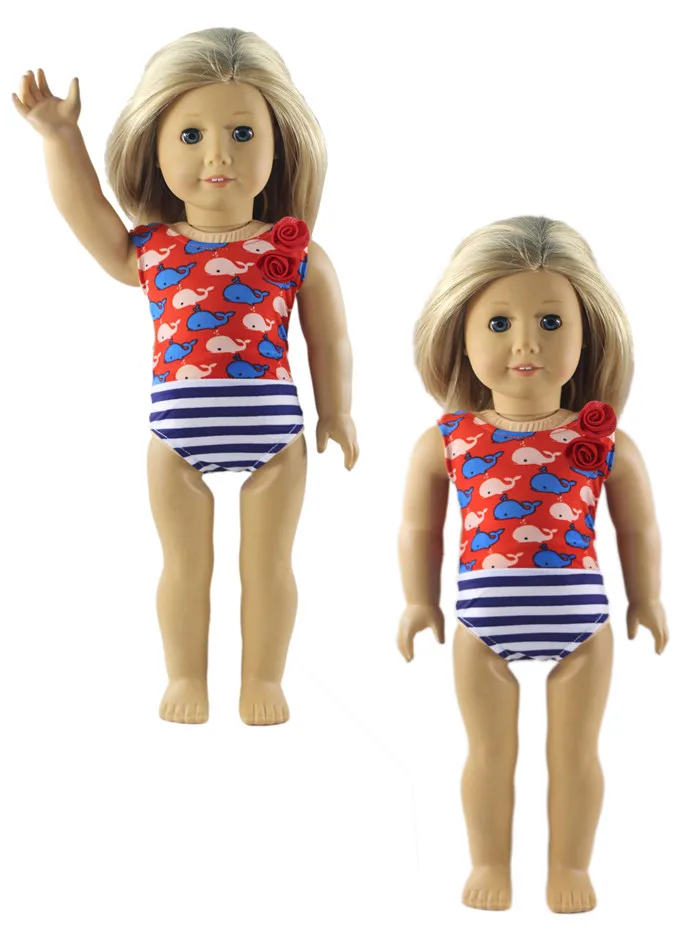 5 комплектов одежды для кукол в новом стиле + 2 пары обуви 18 дюймовых американских