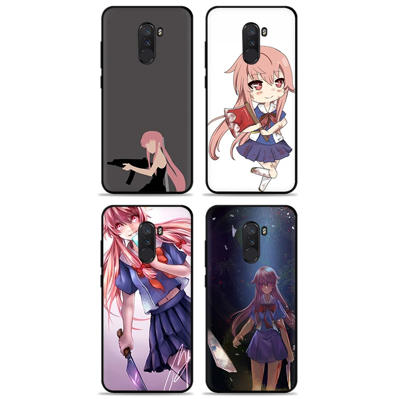 Mirai Nikki Gasai Юно силиконовый чехол для телефона для Xiaomi 5X6 6X A1 A2 8 Lite 9 9se макс 3 F1 9T A3 pro CC9e