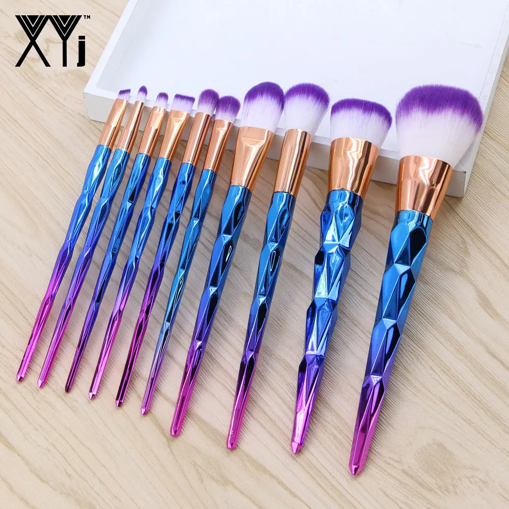 10 шт алмазные кисти для макияжа Набор теней глаз на нашем сайте! тональный крем