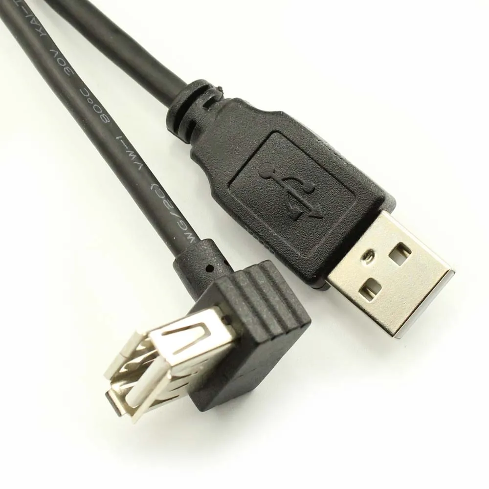 Usb 2 0 a папа к usb гнезду l форма приемная розетка удлинитель Угловой разъем |
