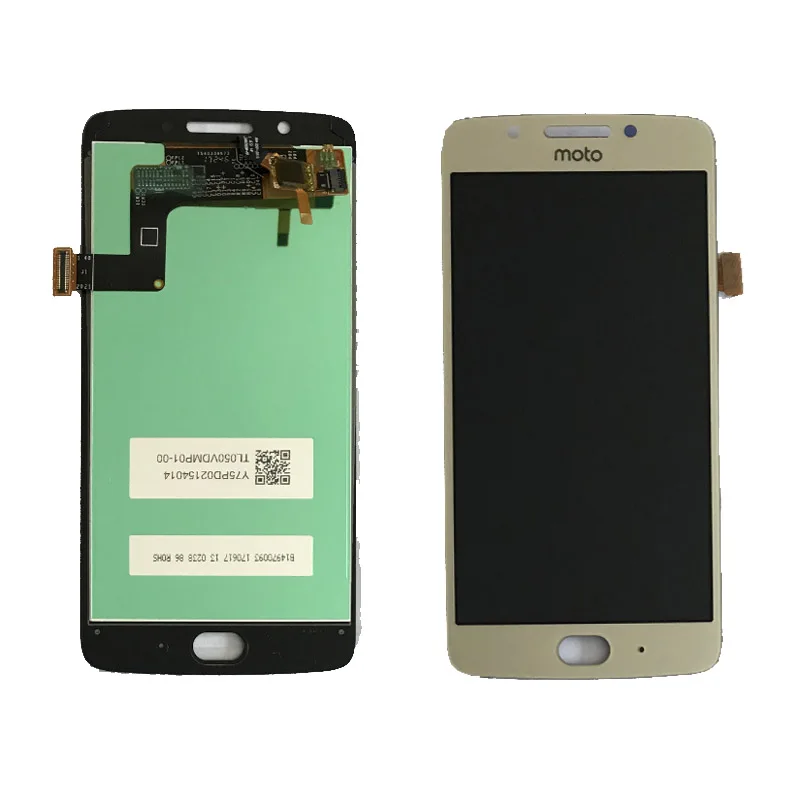 Для Motorola Moto G5 ЖК дисплей сенсорный экран дигитайзер панель в сборе с рамкой XT1672