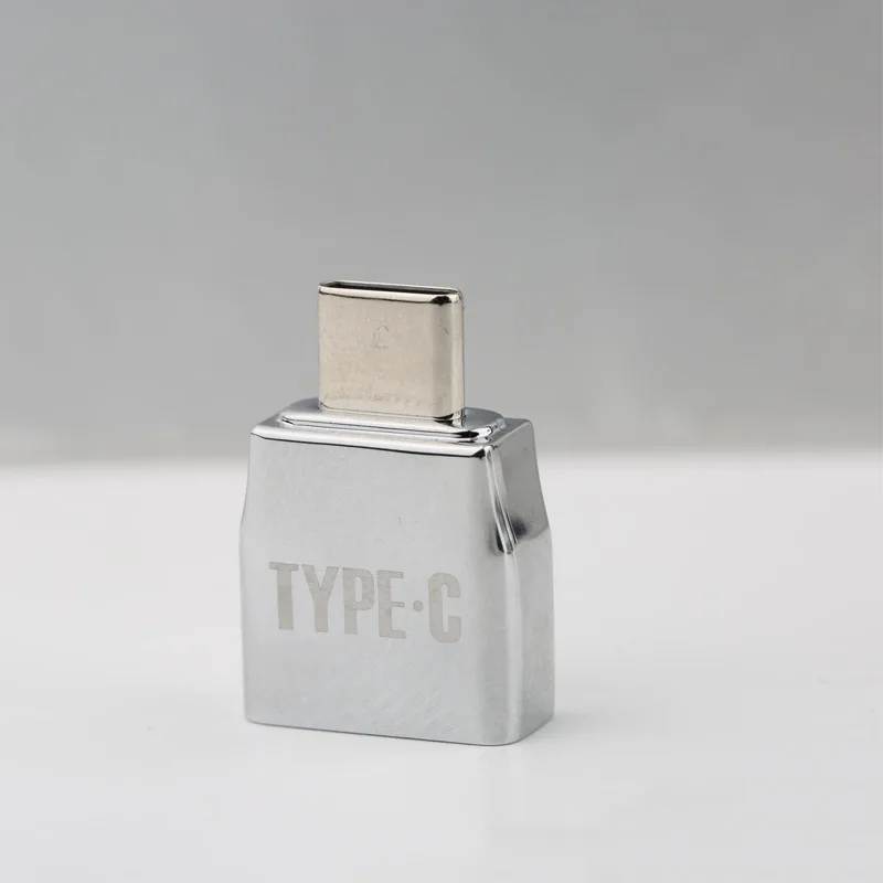 Цинковый сплав металлический USB C OTG type адаптер Micro 2 0 Женский к 3 1 Тип Мужской