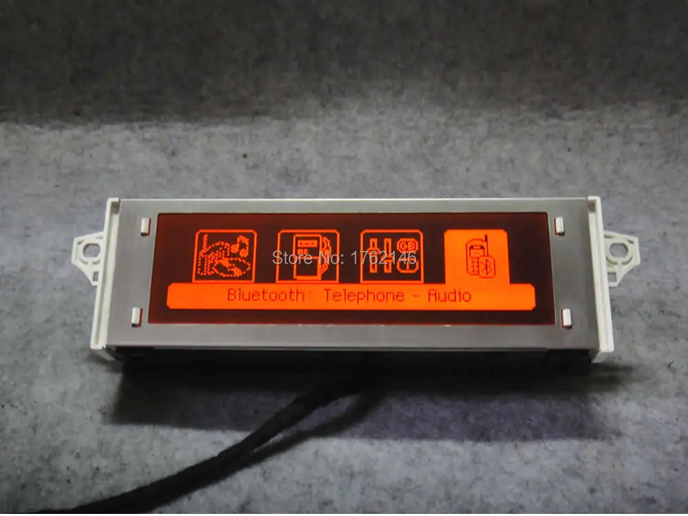 Оригинальный дисплей с поддержкой USB + Bluetooth красный монитор для Peugeot 307 207 408 rd4 rd45