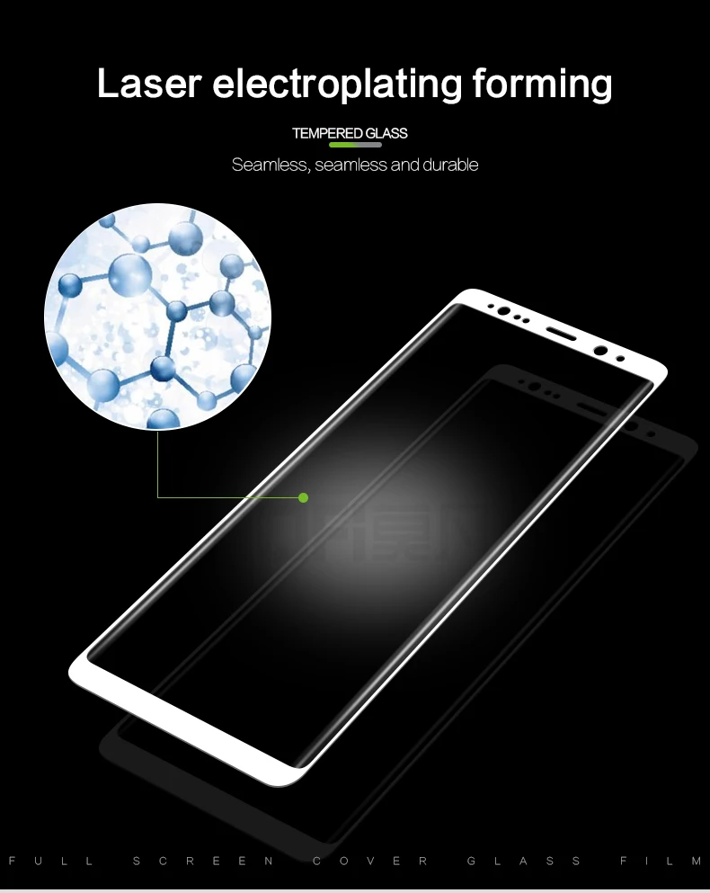Для samsung Galaxy Note 8 стекло закаленное MOFI 3D изогнутое полное покрытие защитная пленка Note8 протектор экрана стекло