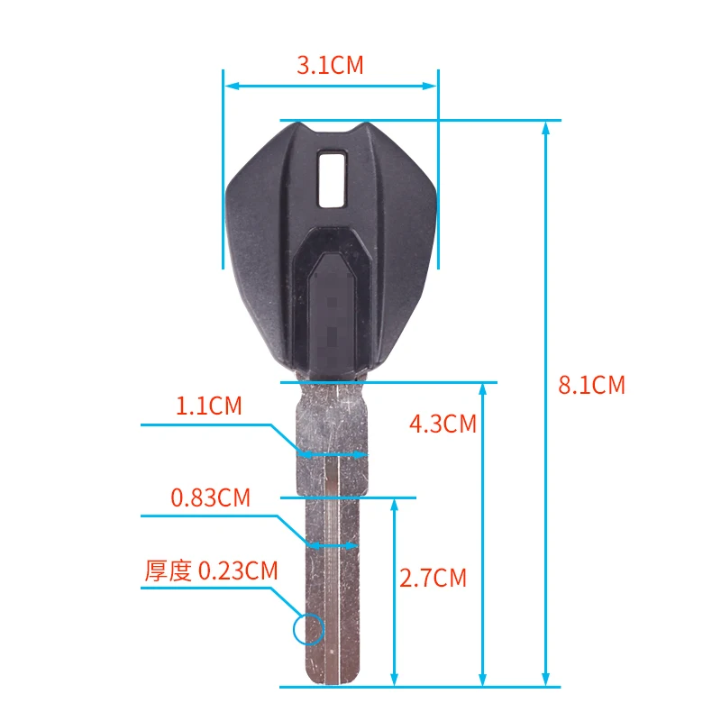 Motorcycle keys Blank Key Uncut Blade For KTM 125 250 390 690 990 EX250 EX | Автомобили и мотоциклы