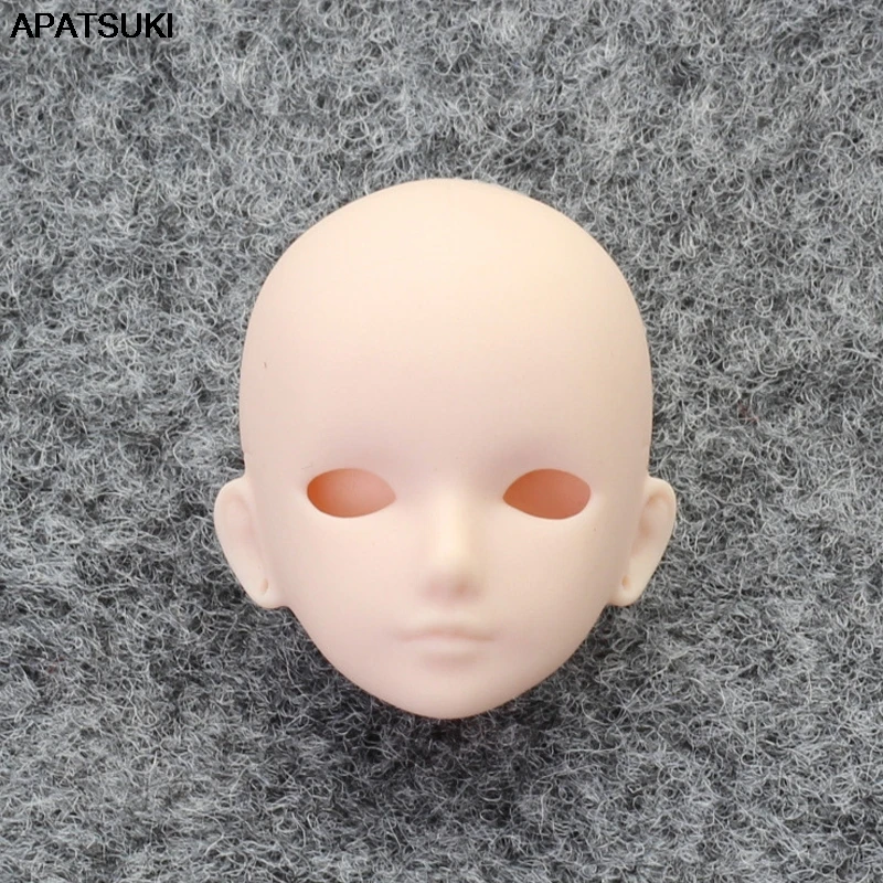 1 шт., мягкая кукольная головка DIY для 11,", кукольные головки для 1/6, BJD, кукла для отработки нанесения макияжа, голова без волос, 1:6, аксессуары для кукол