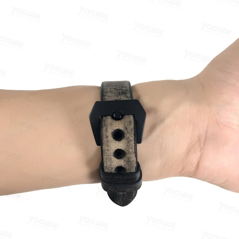 YOOSIDE для Fitbit Charge 3 Band ручной работы из натуральной кожи винтажная застежка из нержавеющей стали ремешок для Fitbit Charge 3 SE