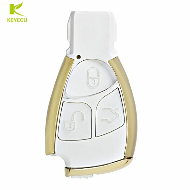 KEYECU Replacement Modified New Smart Remote Key Shell Case Fob 3 Button for Mercedes-Benz CLS C E S | Автомобили и мотоциклы