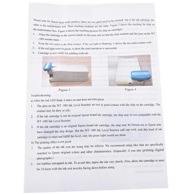 Картридж универсальный обломок Resetter для Epson Stylus Pro 7800 9800 7880 9880 4000 4400 4800 4880 7600 9400 9600 10000 10600