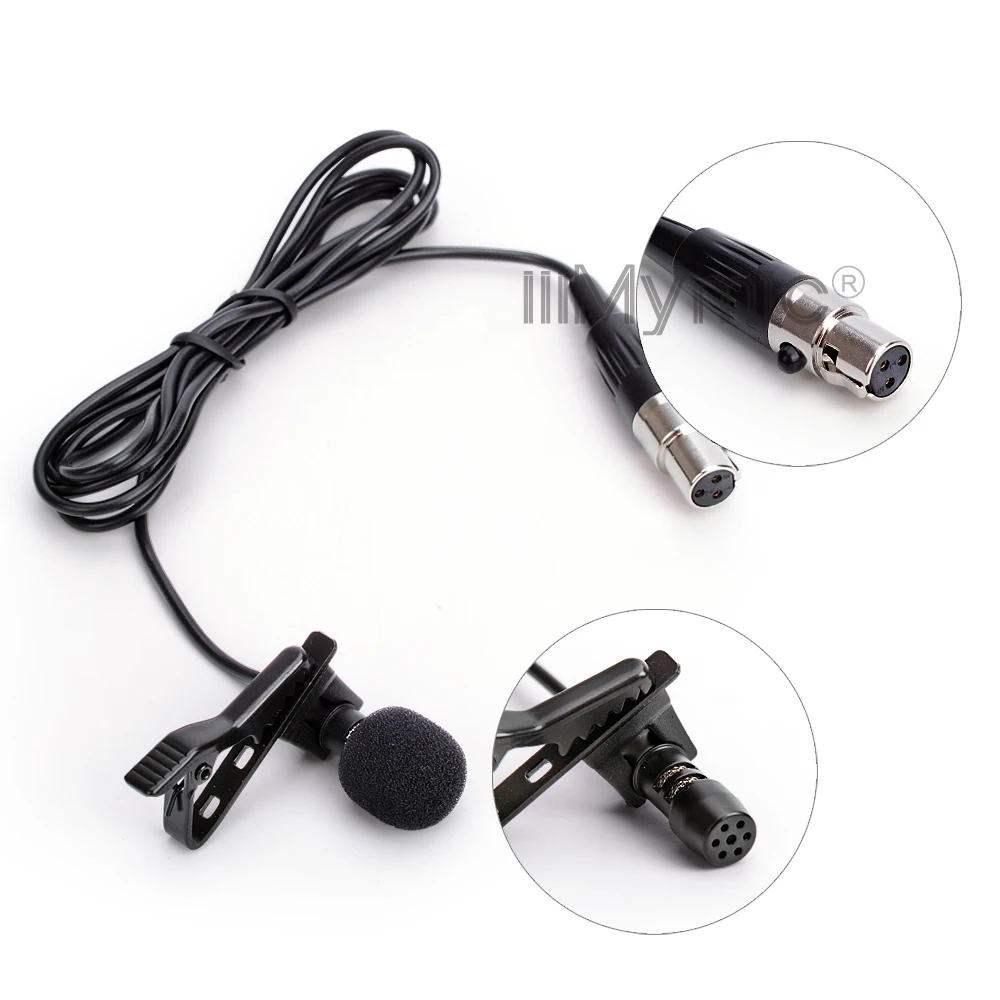 Профессиональный петличный конденсаторный микрофон с отворотом для AKG Samson