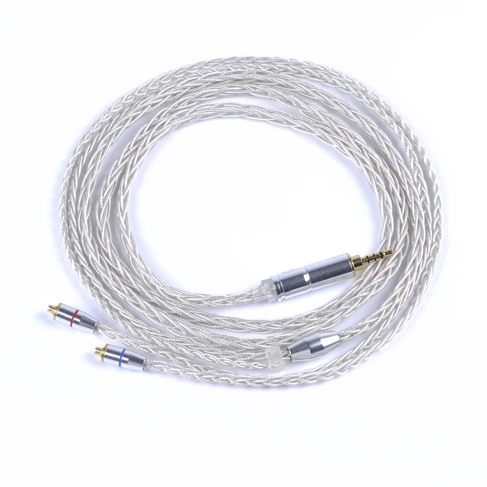 AK Audio LZ посеребренный кабель для наушников 4 4/3 5/2 5 мм Модернизированный